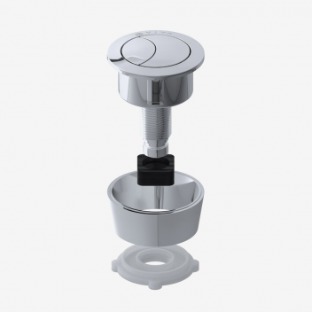 Viva - Universal Flush Button (Chrome)