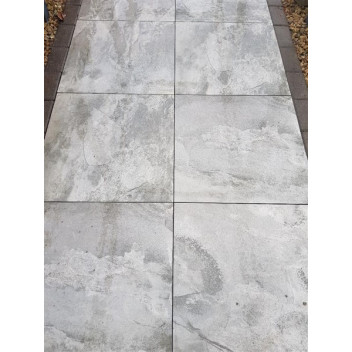 Porcelain Exterior Slab - Beside Grey - 600X900