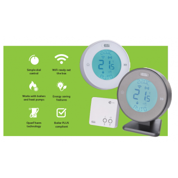 ESI - Mistral - Wireless Programmable Room Thermostat (White)