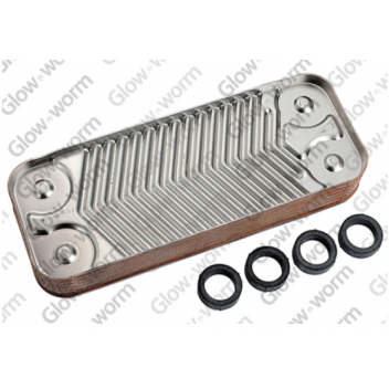 Glow Worm - Heat Exchanger + Gaskets *Obsolete*