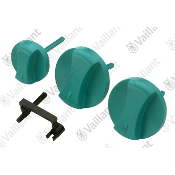 Vaillant - Knobs, Green, Kit Of 3