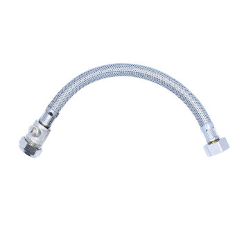 1/2 x 15mm Isolation Valve - 300mm Flexible Hose