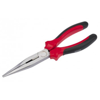 Draper RedlineÂ® Heavy Duty Long Nose Pliers w/ Soft Grip Handles