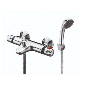 Thermostaic Bath & Shower Mixer - Wall and Deck Mounted