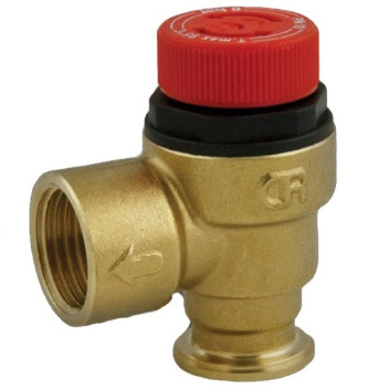 Caleffi - Pressure Relief Valve - 6 Bar, Loose Nut