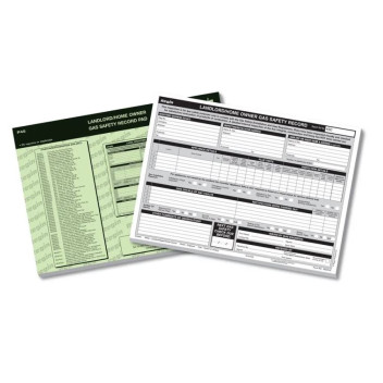 Landlords Gas Safety Record Pad