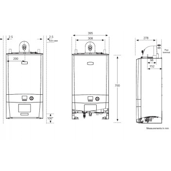 Ideal - Logic - Heat2 - 30kw (Inc H Flue)