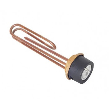 Telsa - Immersion Heater - Copper - 11\" (with Copper Pocket)