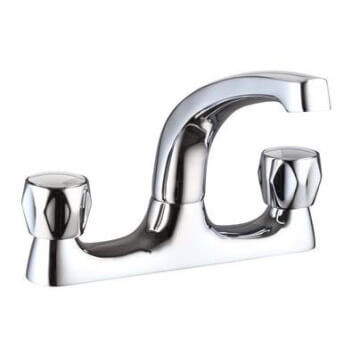 Contract - Kitchen Tap - Deck Mixer - Chrome