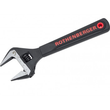 Rothenberger - Wide Jaw Wrench - 8\" - (c/w soft jaw protection)