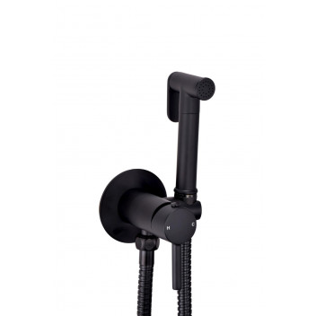 Douche Handle Set - Hot & Cold (Black)