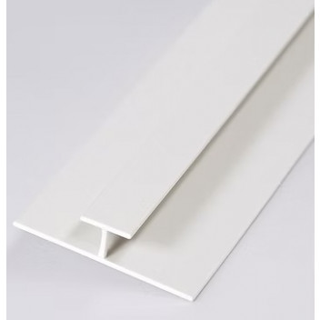 Shower Panel - H Joint 10mm (White)