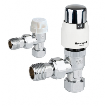 Honeywell - Valencia Classic TRV Pack - 15mm Angled