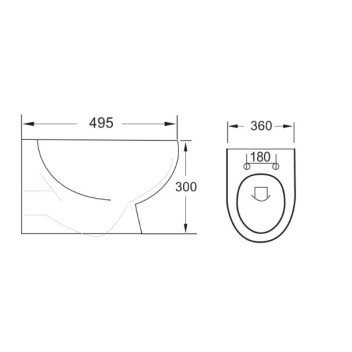 Belini - Pan & Seat - Wall Hung / Ultra Slim