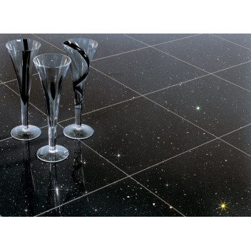Quartz Tile - Black Mirror - 300X300