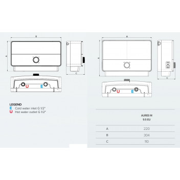 Ariston - Electric Instantaneous Water Heater - Aures Multi