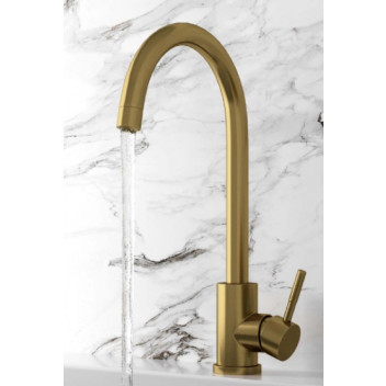 Manhattan - Kitchen Mixer Tap - Brushed Brass